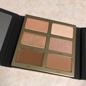 Tarte pro glow highlight and contour palette